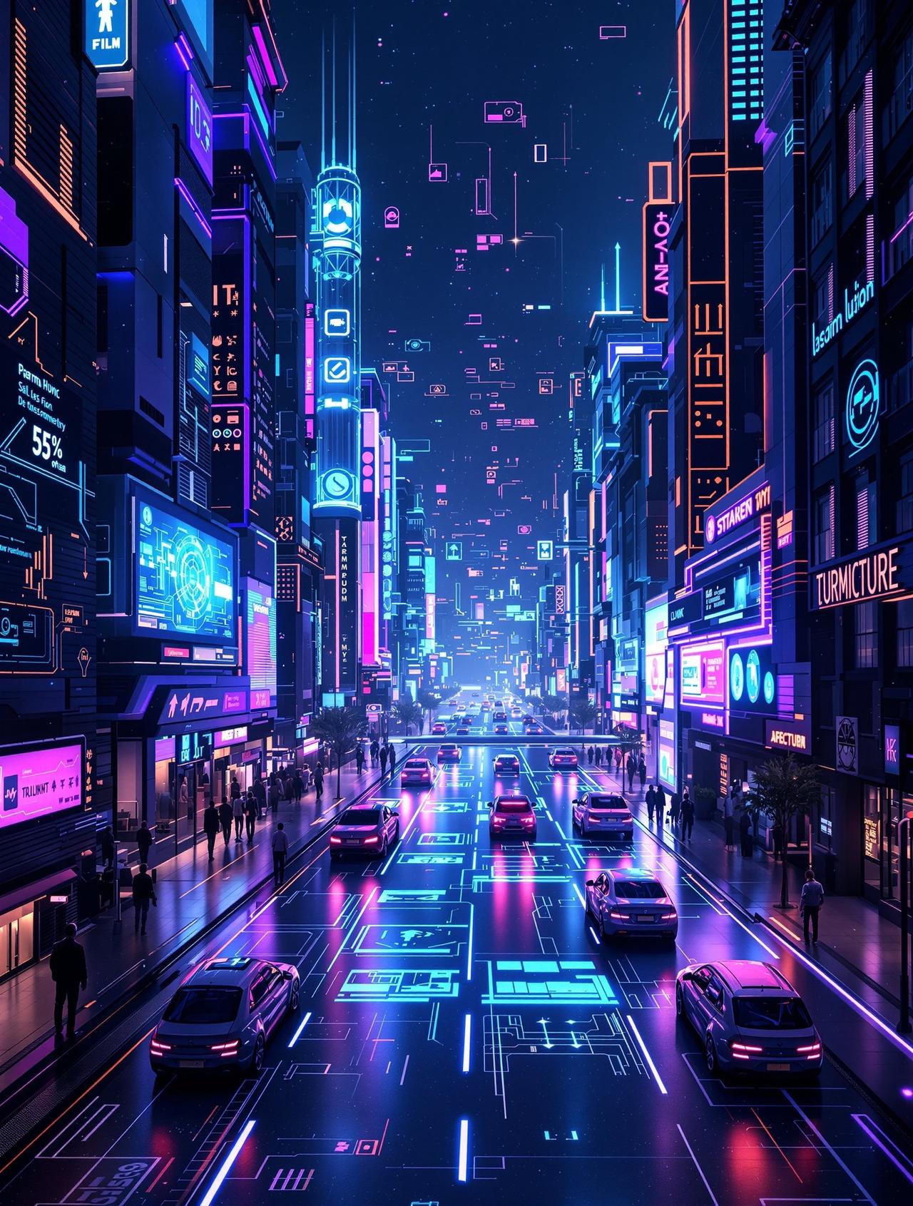星辰影视作品《未来城市》海报